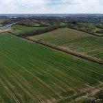Land at epping farm airel views taken by drone at Palace Auctions