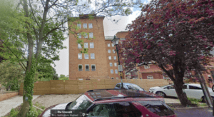 An image showcasing the investment apartment for sale at New Alexander Court, Nottingham, a premier real estate opportunity marketed by Palace Auctions.