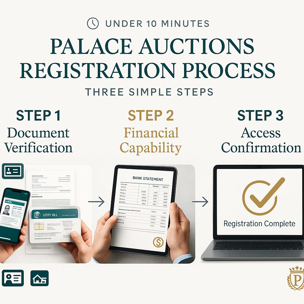 Register Property Auction London | Palace Auctions